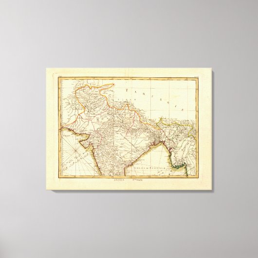 India Canvas Afdruk (Voorkant)