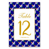 INDIA Celebration Wedding Banquet Kaart (Achterkant)