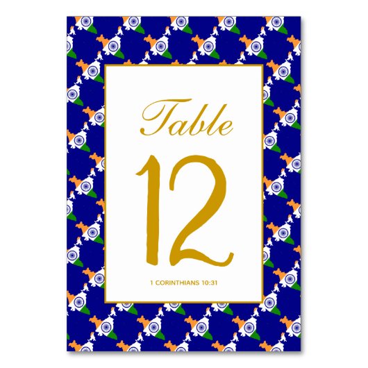 INDIA Celebration Wedding Banquet Kaart (Voorkant)