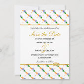 INDIA Christelijke bruiloft Save The Date (Voorkant)