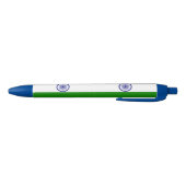 India Country Flag Intrekbare Balpen Blauwe Inkt Pen (Bodem)