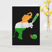 India Cricket 1  Kaart (Gele Bloem)