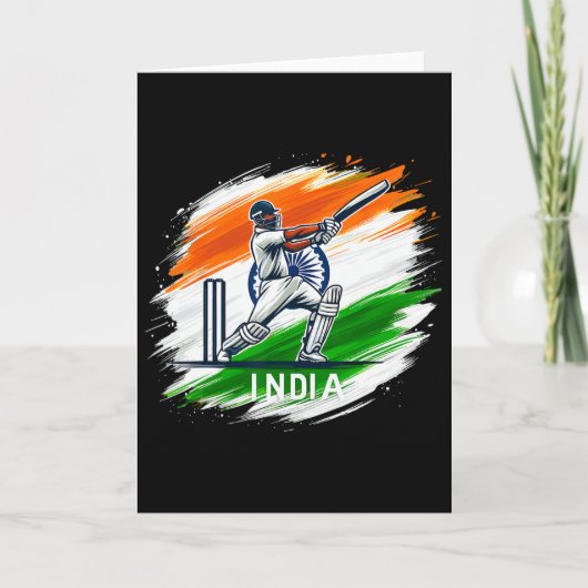 India Cricket 3  Kaart (Voorkant)