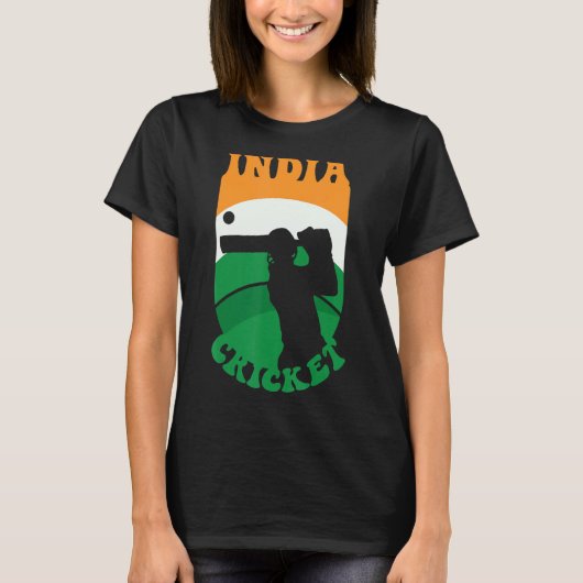 India cricket cricketer Indiase cricket Player T-shirt (Voorkant)