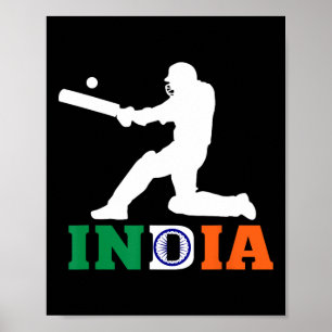 India Cricket Fan Jersey 2025 Indiase Cricket Poster