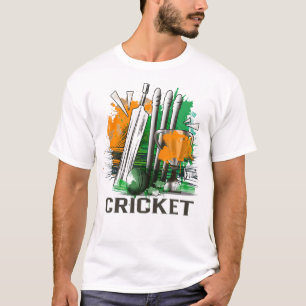 India Cricket Nationaal Fans Team Jersey T-shirt