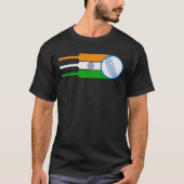 India Cricket National Fan Team Jersey Gift Indian T-shirt (Voorkant)