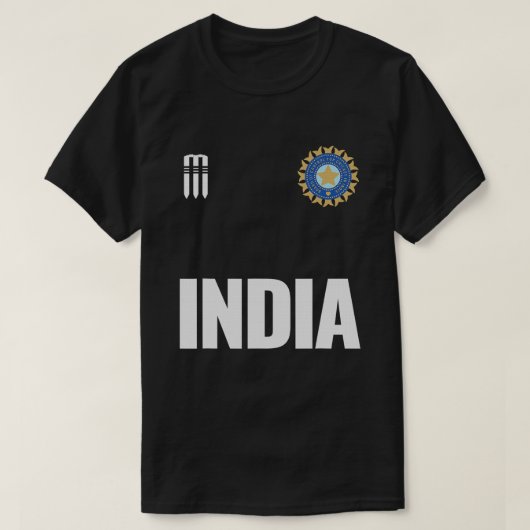 India Cricket National Fan Team Jersey Gift Indian T-shirt (Design voorkant)
