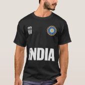 India Cricket National Fan Team Jersey Gift Indian T-shirt (Voorkant)