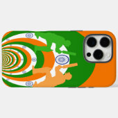India Cricket Spirit Abstract Design Case-Mate iPhone Case (Achterkant (horizontaal))