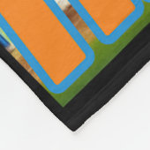 India Cricket Supporters Jersey - Indian Cricket F Fleece Deken (Hoek)