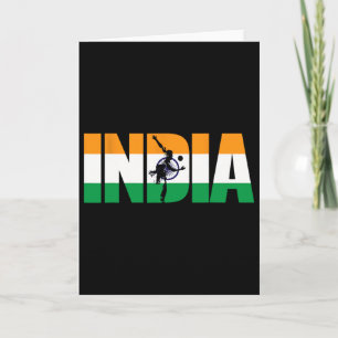 India Cricket Supporters Shirt Jersey Indiase Cric Kaart