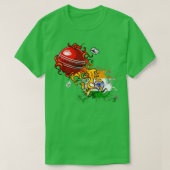 India Cricket T-shirt (Design voorkant)