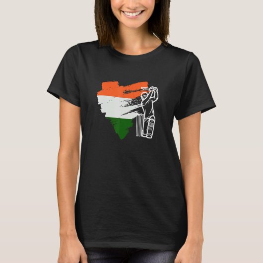 India cricket t-shirt (Voorkant)