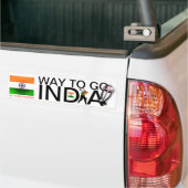 India Cricket World Champs Bumpersticker 2011 (Op Truck)
