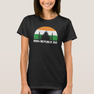 India Dag Hindustani Indische vlag 4 T-shirt
