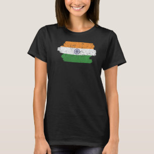 India Dag Hindustani Indische vlag 8 T-shirt