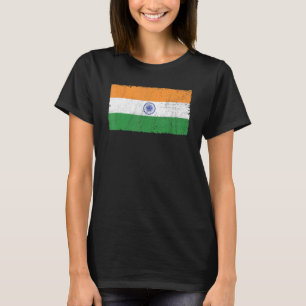 India Dag Hindustani Indische vlag 8 T-shirt