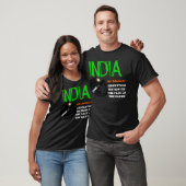 India De grootste cricketnatie op aarde Shirt (Unisex)