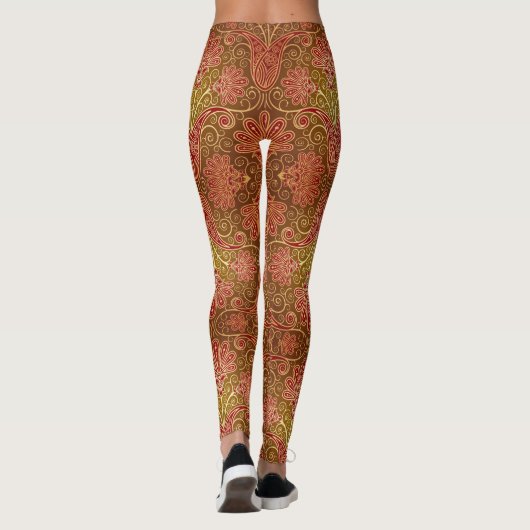 India-design Leggings (Achterkant)
