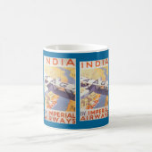India door Imperial Airways Koffiemok (Center)