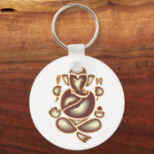 India Elephant Meditation Sleutelhanger (Voorkant)