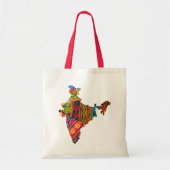 India Embroidery Mp. Tote Bag (Voorkant)