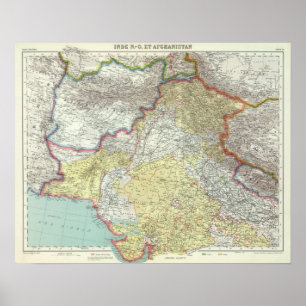 India en Afghanistan Poster