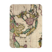 India en Ceylon naar Australië Magneet (Verticaal)