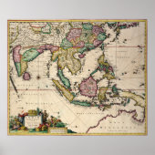 India en Ceylon naar Australië Poster (Voorkant)