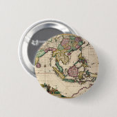 India en Ceylon naar Australië Ronde Button 5,7 Cm (Voorkant /achterkant)