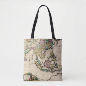 India en Ceylon naar Australië Tote Bag (Voorkant)