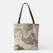 India en Ceylon naar Australië Tote Bag (Achterkant)