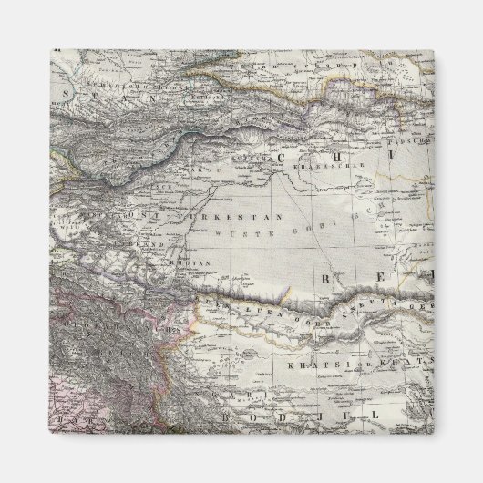 India en China Magneet (Voorkant)