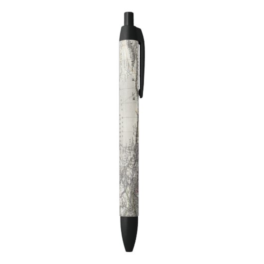 India en China Zwarte Inkt Pen (Achterkant (Verticaal))