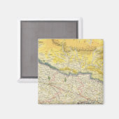India en Nepal Magneet (Voorkant / Achterkant)