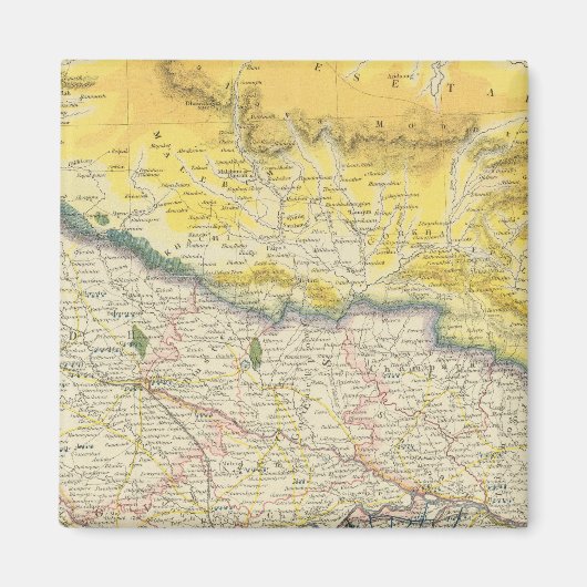 India en Nepal Magneet (Voorkant)