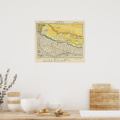 India en Nepal Poster (Keuken)