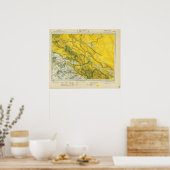 India en Pakistan Poster (Keuken)