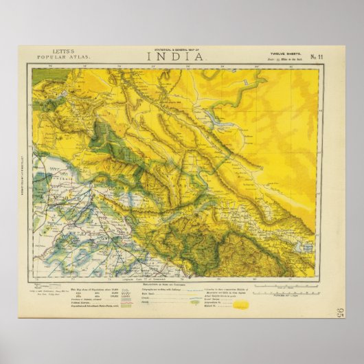 India en Pakistan Poster (Voorkant)