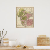 India en Sri Lanka Poster (Keuken)