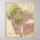 India en Sri Lanka Poster (Voorkant)