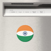 India Fisheye Vlagmagneet Magneet (Insitu (Vaatwasser))