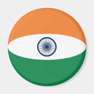 India Fisheye Vlagmagneet Magneet