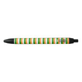 India Flag Cute Patriotic Black Ink Pen (Voorkant)