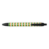 India Flag Cute Patriotic Black Ink Pen (Achterkant)
