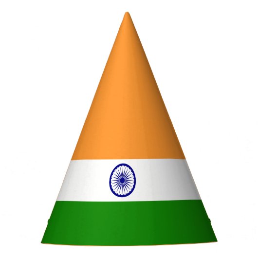 India flag feesthoedjes (Voorkant)