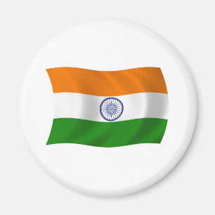 India Flag Magnet