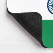 India Flag Mousepad Muismat (Hoek)