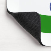 India Flag Mousepad Muismat (Hoek)